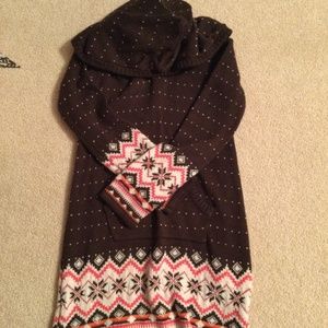 Brown Gap Sweater dress
